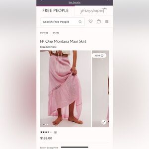 Free People One Montana Maxi Skirt sm